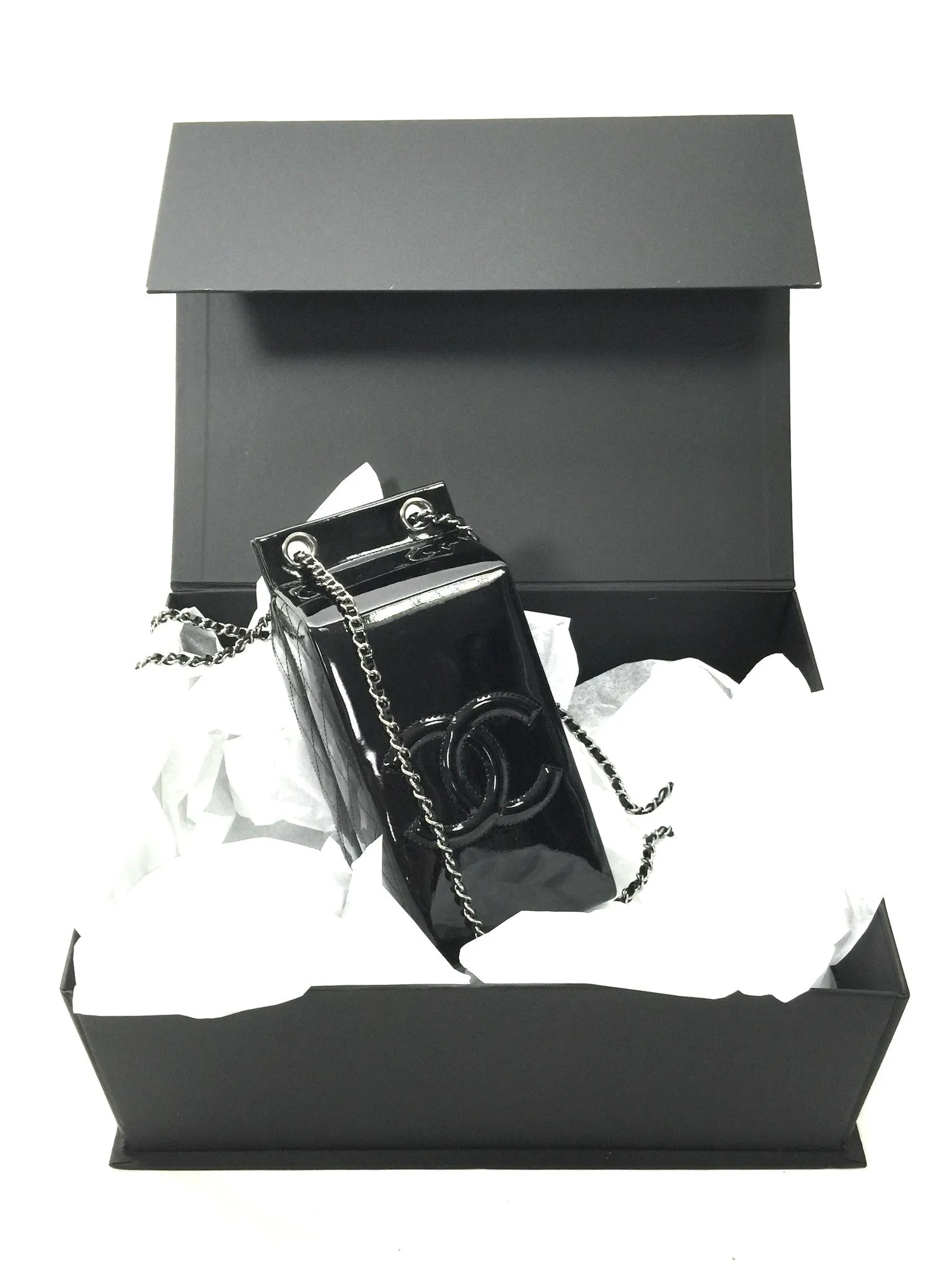 Chanel Limited Edition Milk Carton Leather Bag