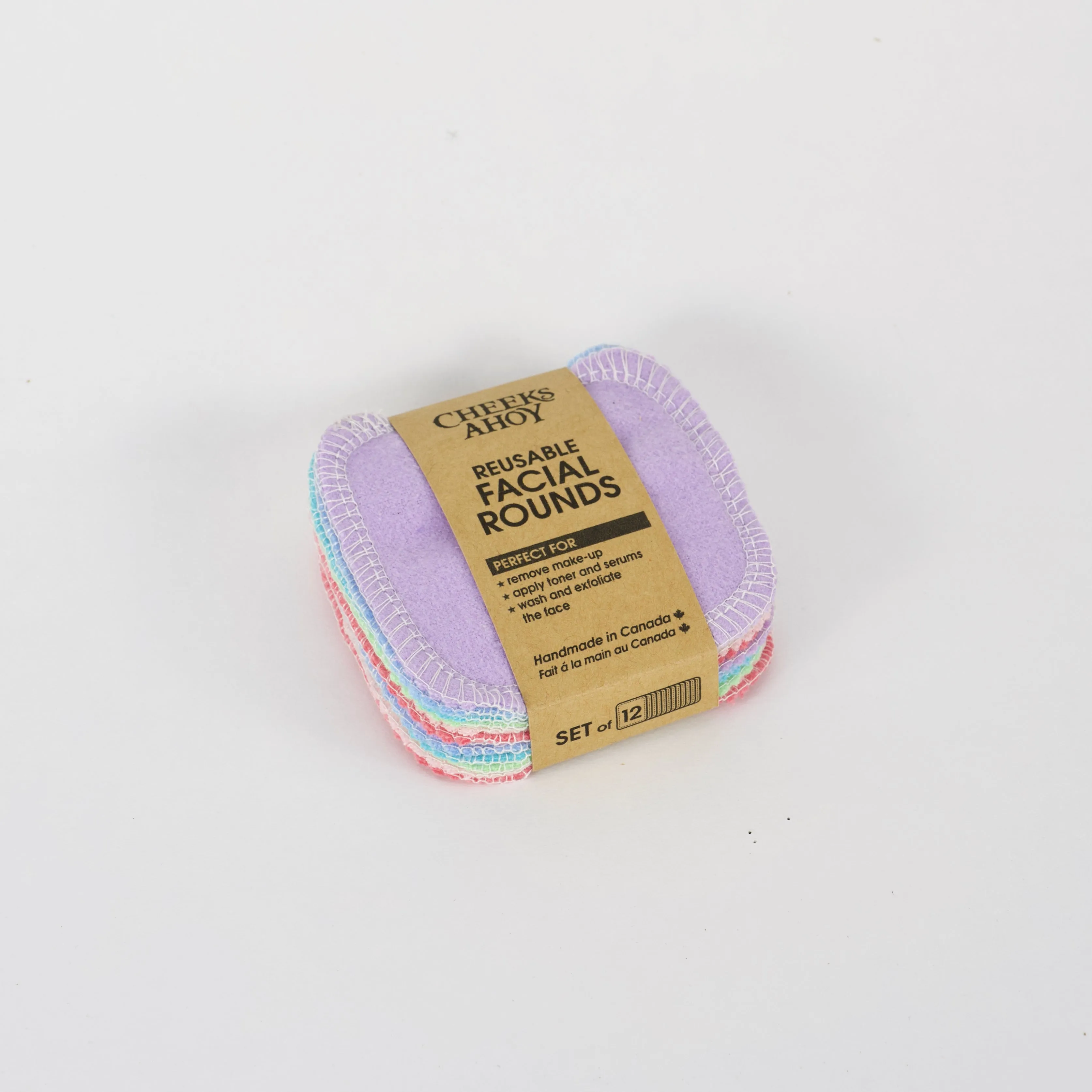 Cheeks Ahoy Facial Rounds (12) & Laundry Bag