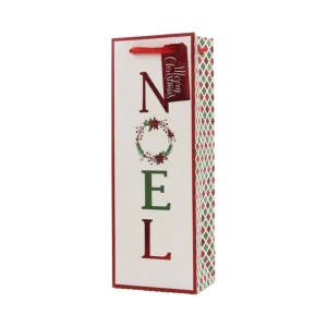 Christmas Noel White Wine Bag Bottle Bag