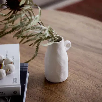 Clyde White Mini Vase
