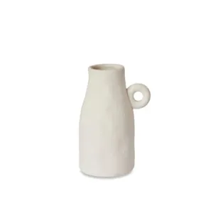 Clyde White Mini Vase