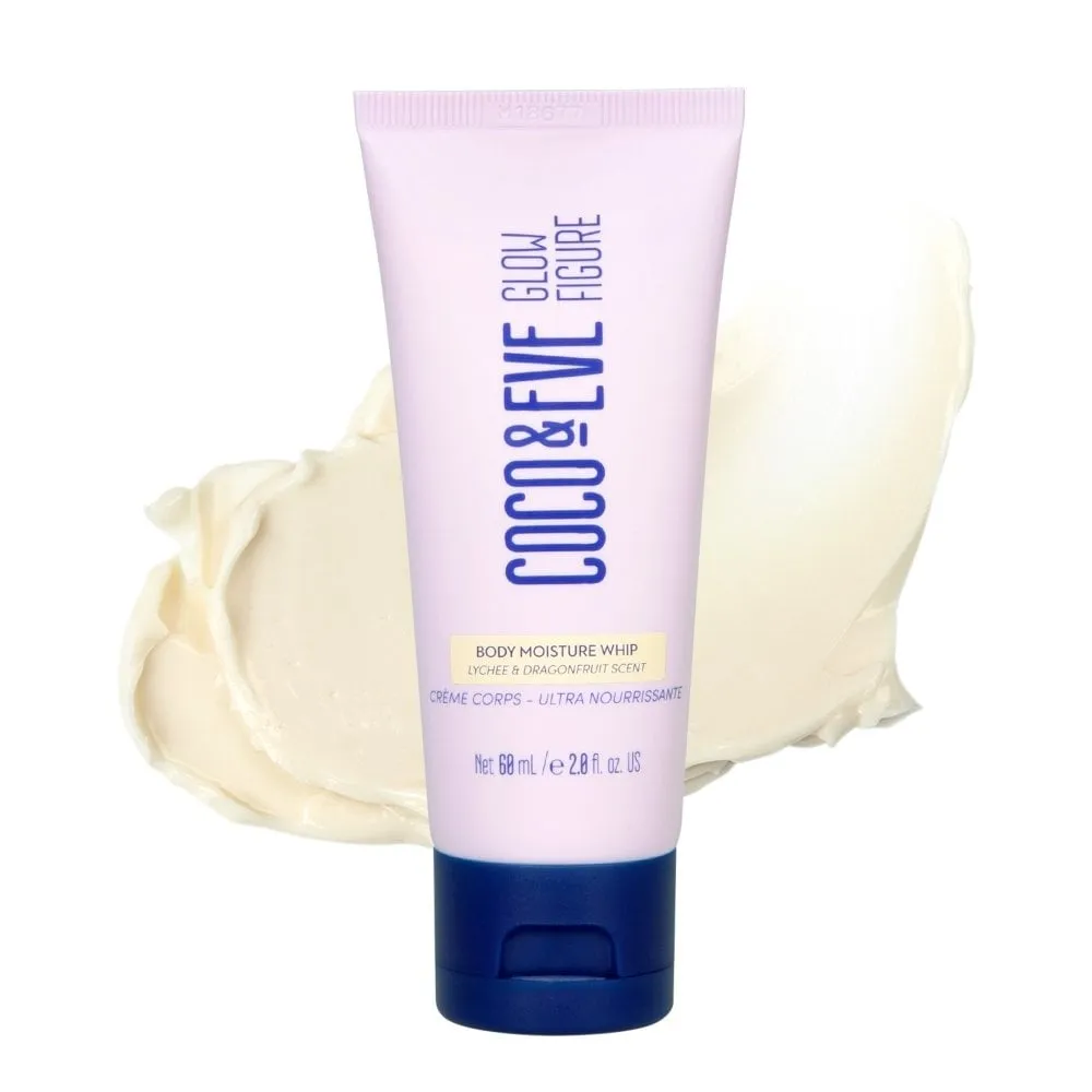 Coco & Eve Glow Figure Dragonfruit & Lychee Whipped Body Cream 60ml