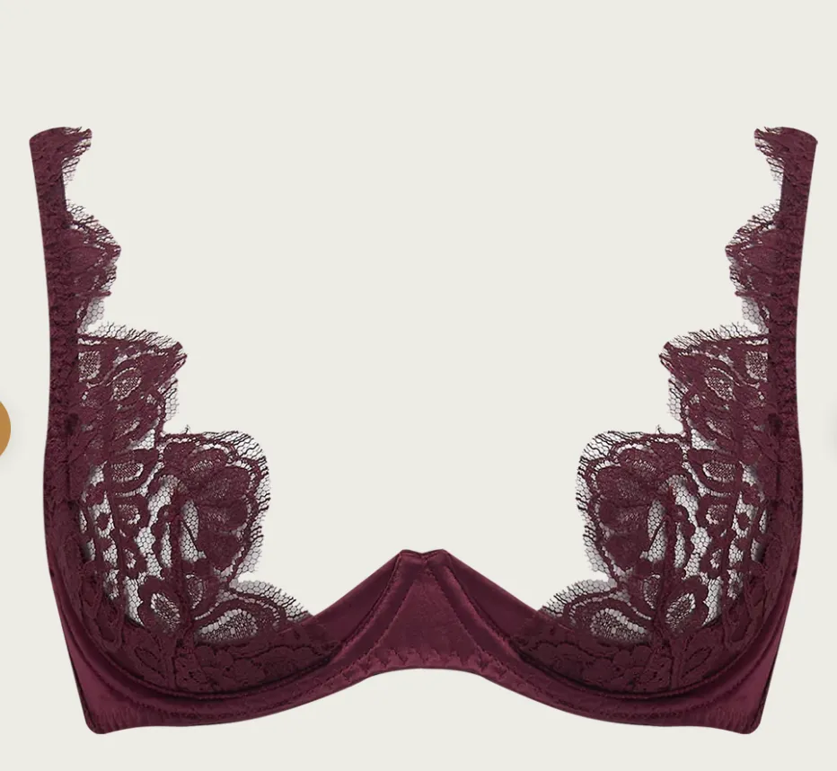 Coco De Mer Camellia High Apex Plunge Bra