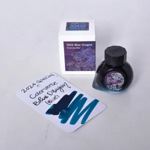 Colorverse 2024 Blue Dragon Glistening Blue Ink Bottle