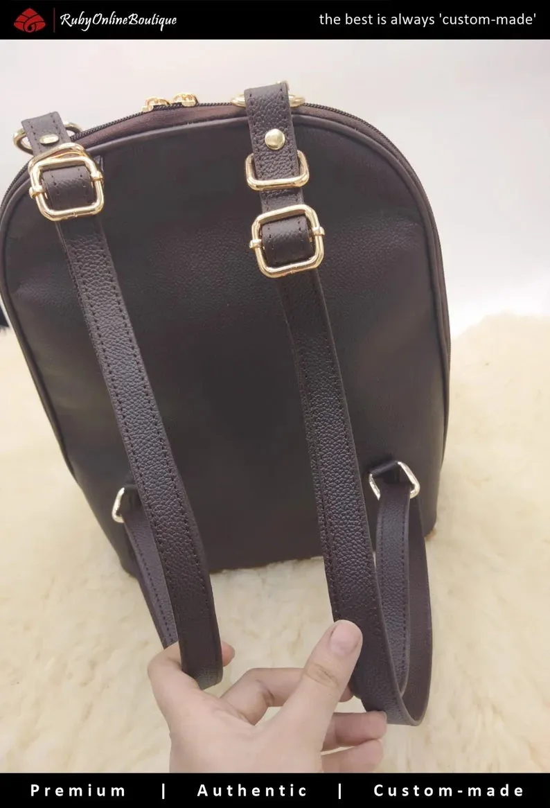 Cowhide Backpack | Travel Backpack | School Bag