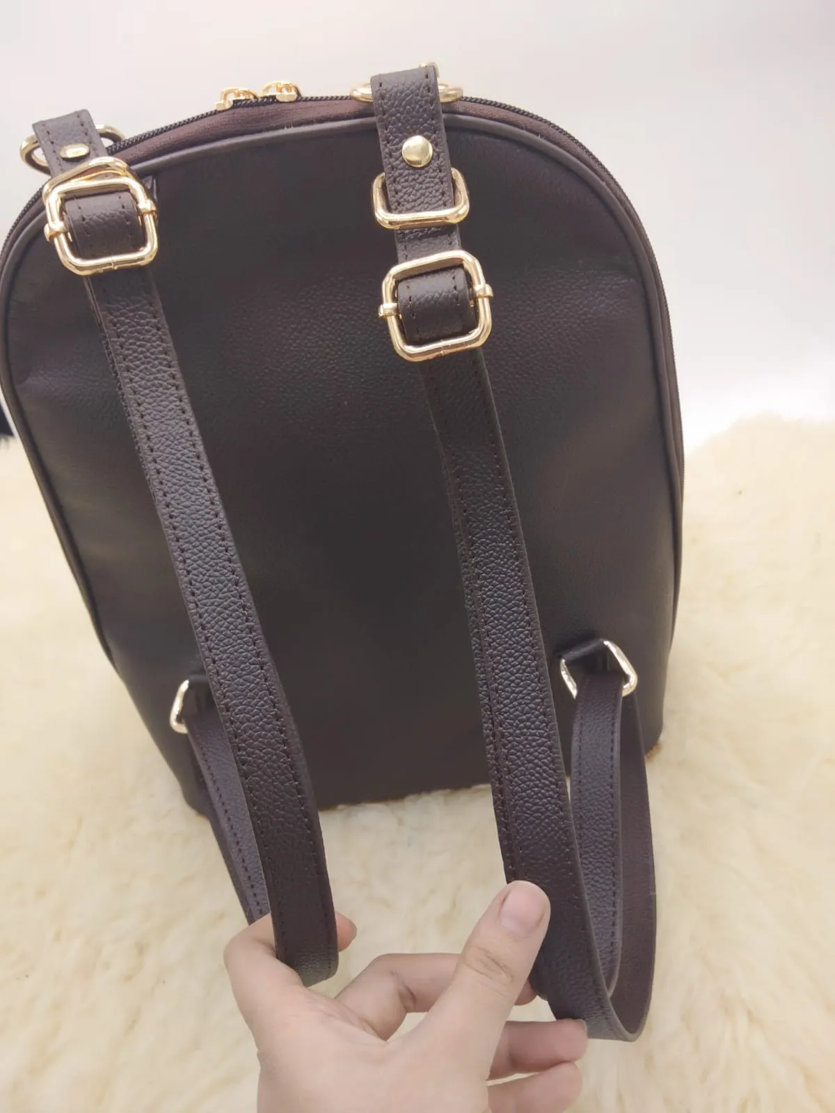 Cowhide Backpack | Travel Backpack | School Bag