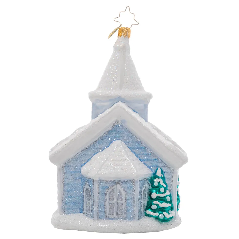 CR, White Christmas Chapel, 1021021, Radko