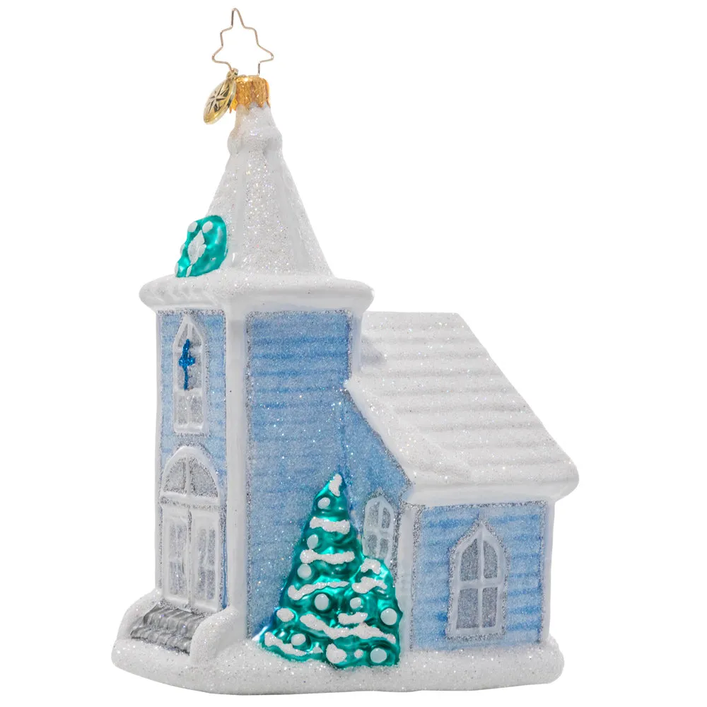 CR, White Christmas Chapel, 1021021, Radko