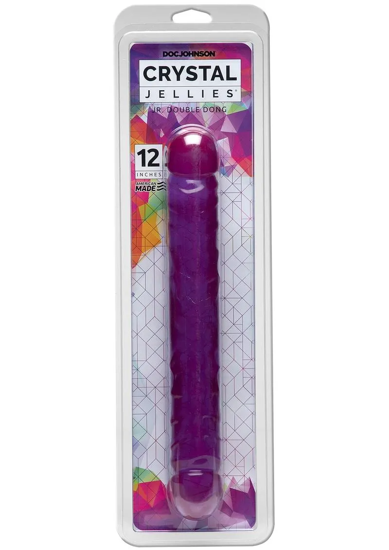Crystal Jellies Jr. Double Dildo