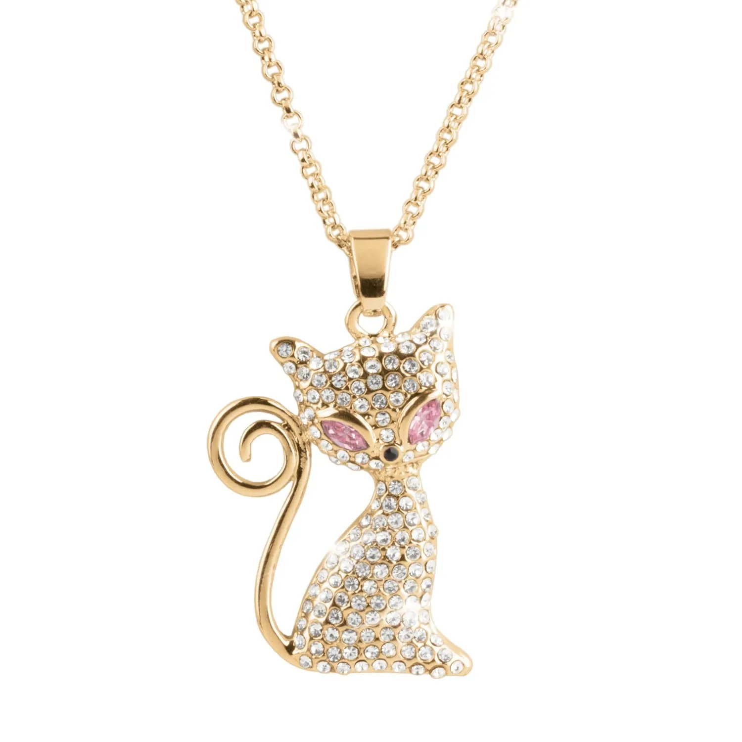 Crystelle Alley Cat Pendant