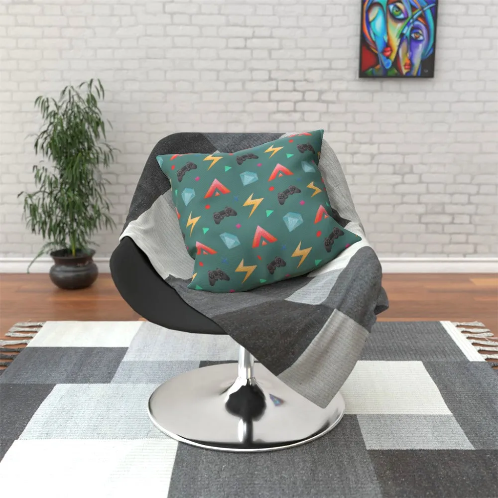 Cushion - Gamers Play Green