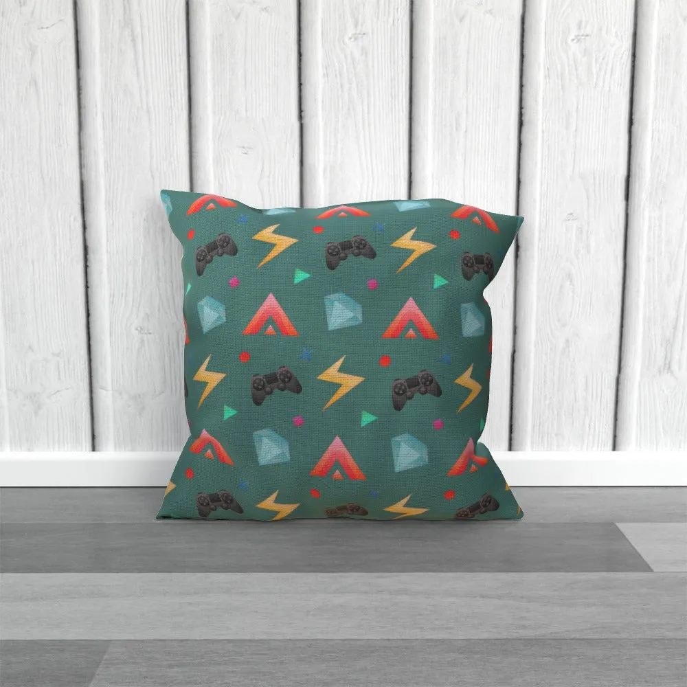 Cushion - Gamers Play Green