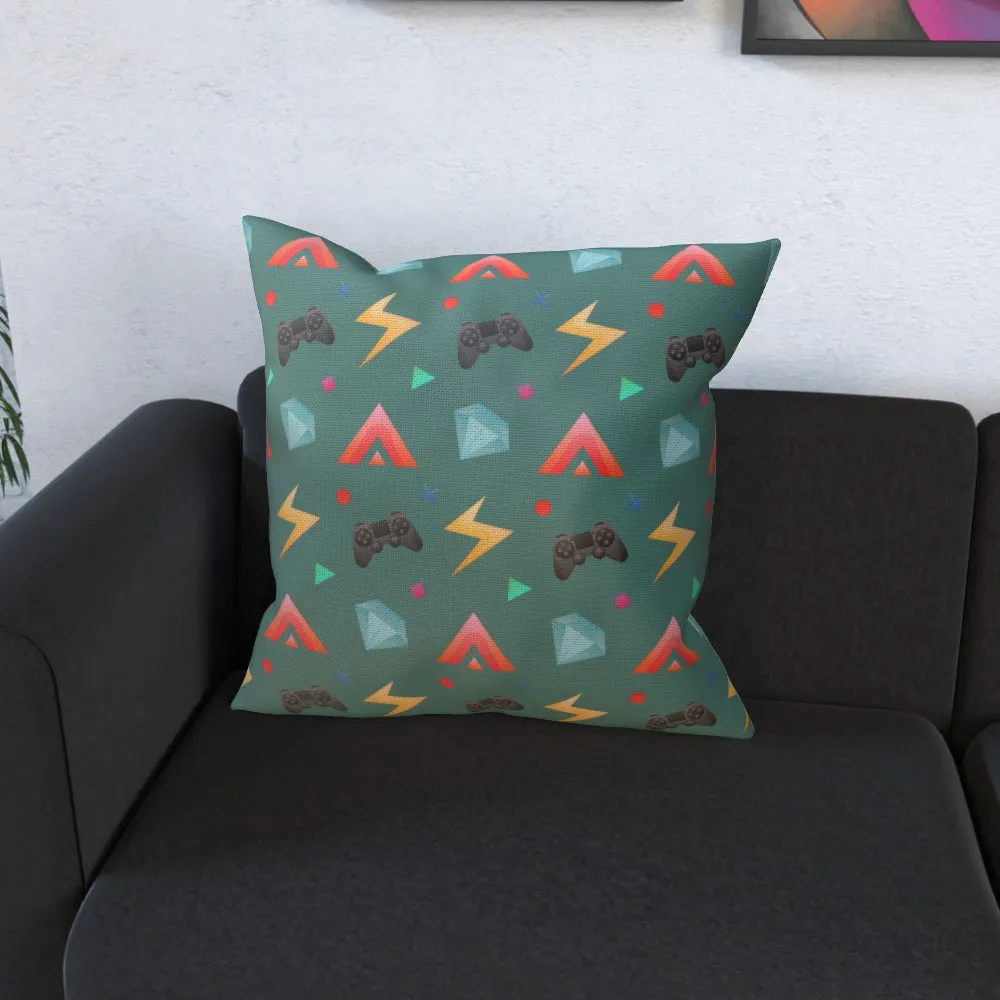 Cushion - Gamers Play Green
