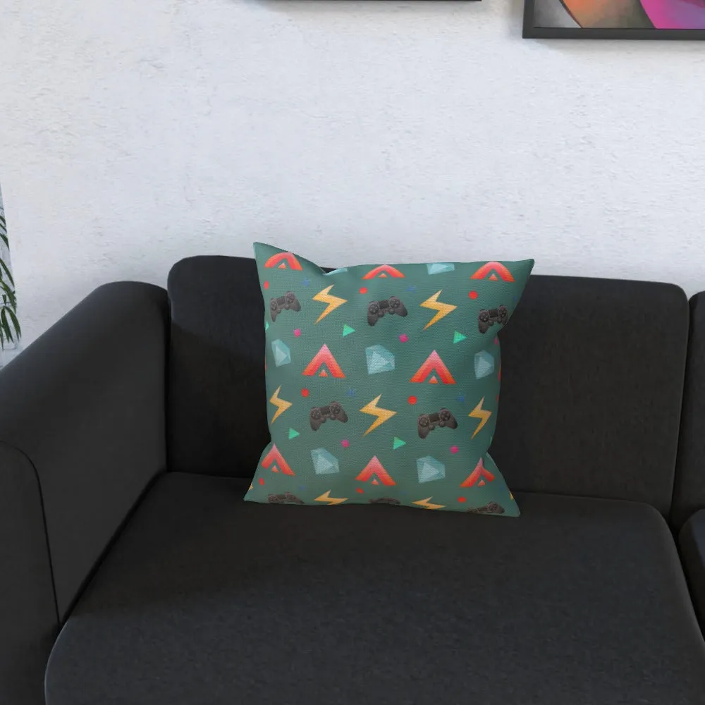 Cushion - Gamers Play Green