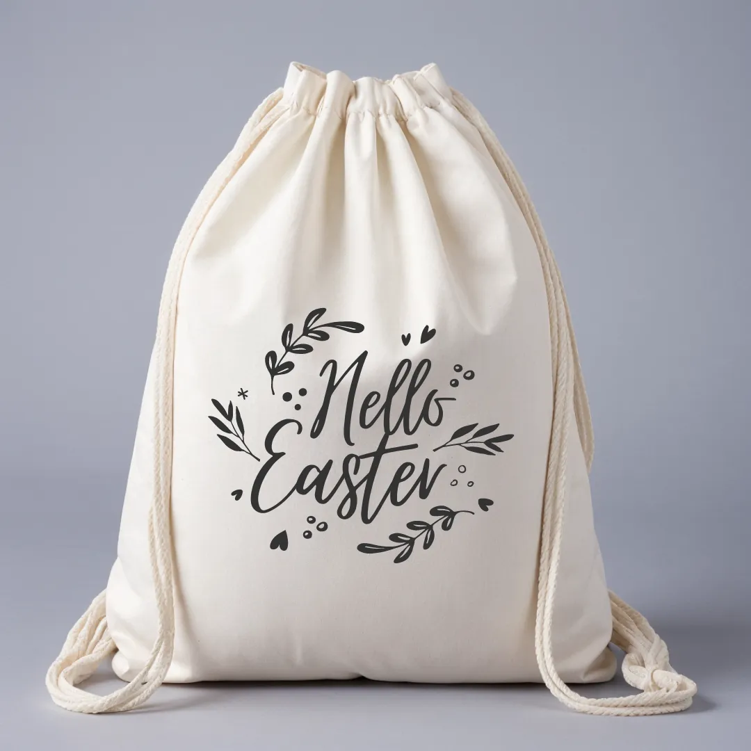 Custom Printed Cotton Muslin Drawstring Bags - Personalized Eco-Friendly Favor Bags for Weddings, Gifts, and More!