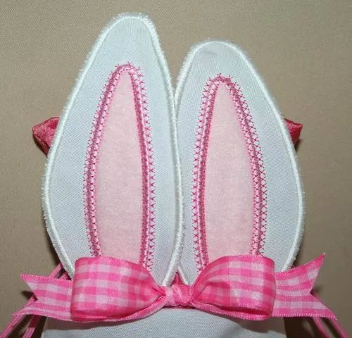 Cute Bunny Drawstring Bag