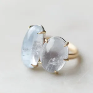 Cygnus Beryl Double Vanity Ring