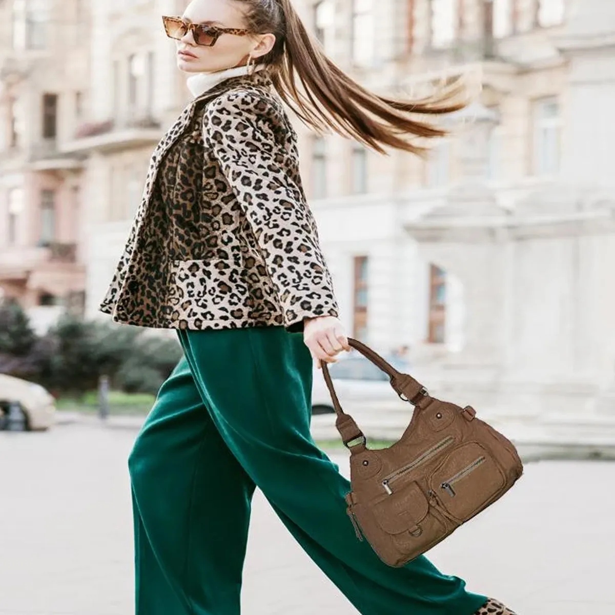 Designer Soft Multi Pocket Bag