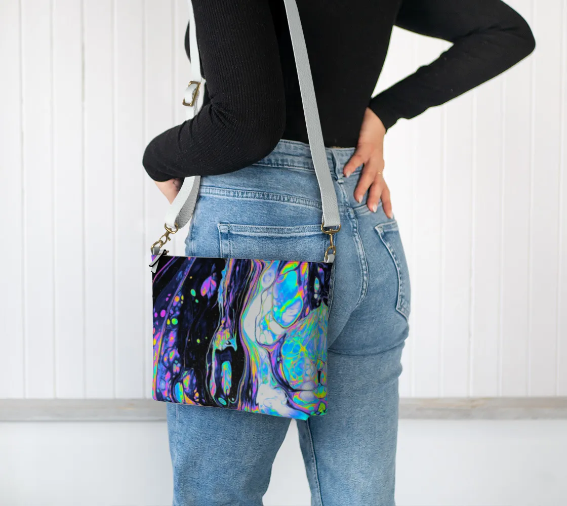 DESPAIR VEGAN LEATHER CROSSBODY PURSE | MALA VIDA
