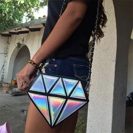 Diamond Holographic Bag