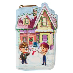 Disney Pixar Up House Holiday Zip Around Wallet