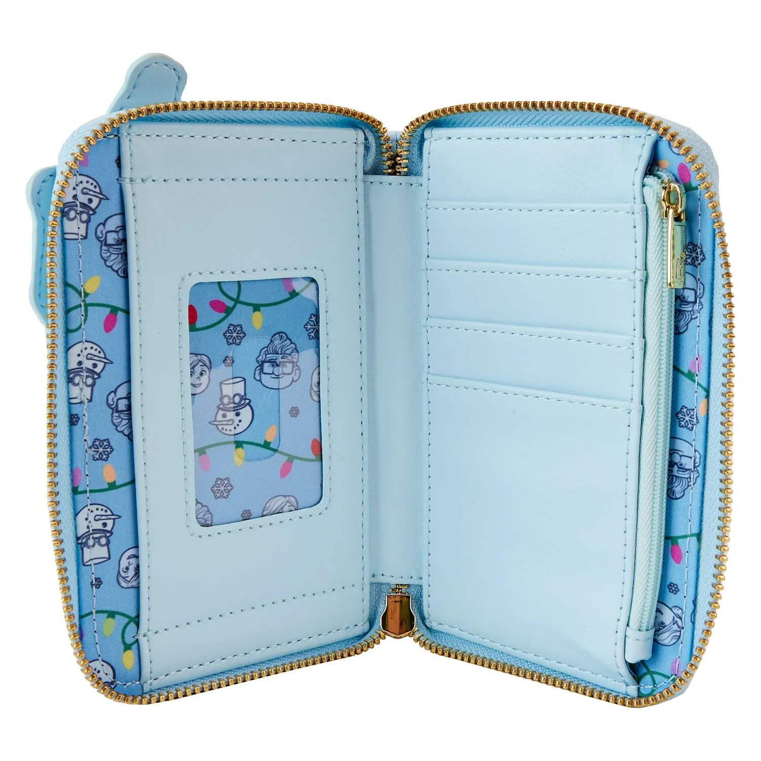 Disney Pixar Up House Holiday Zip Around Wallet