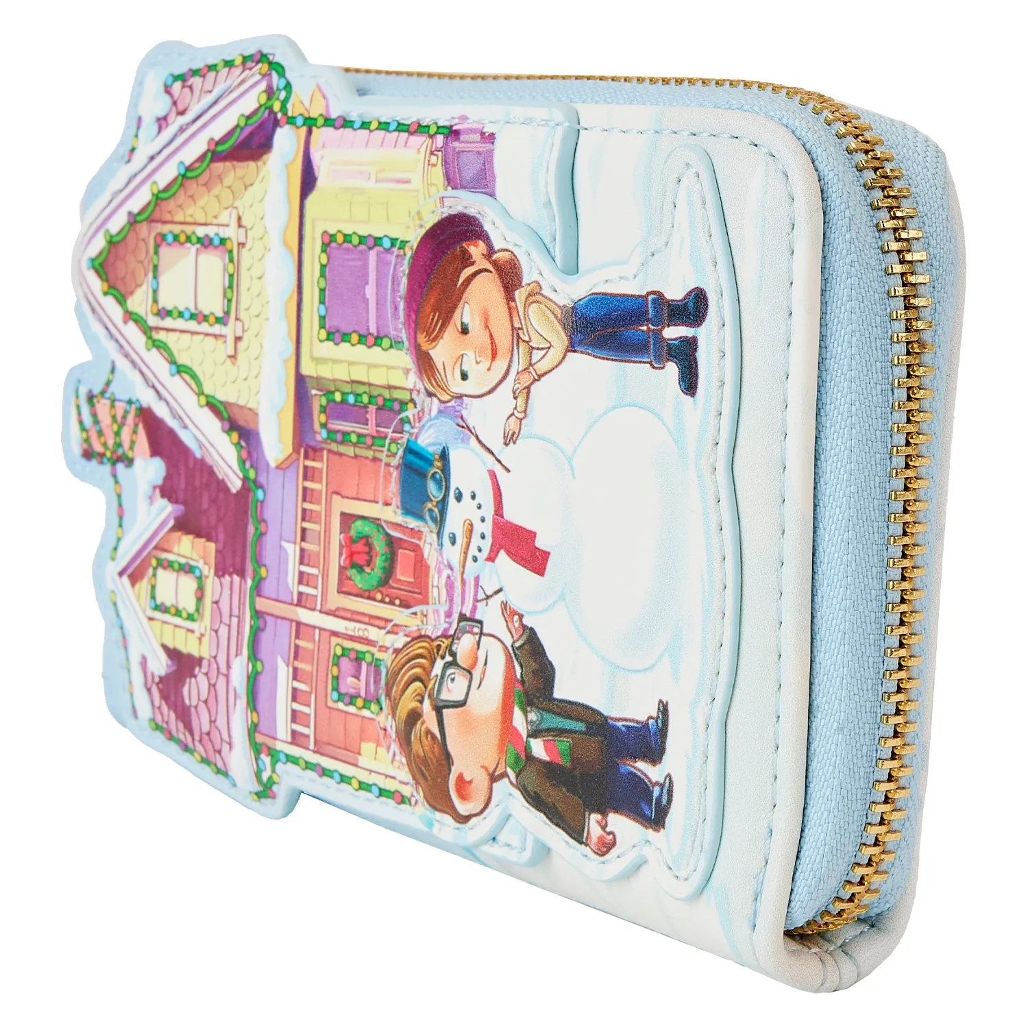Disney Pixar Up House Holiday Zip Around Wallet
