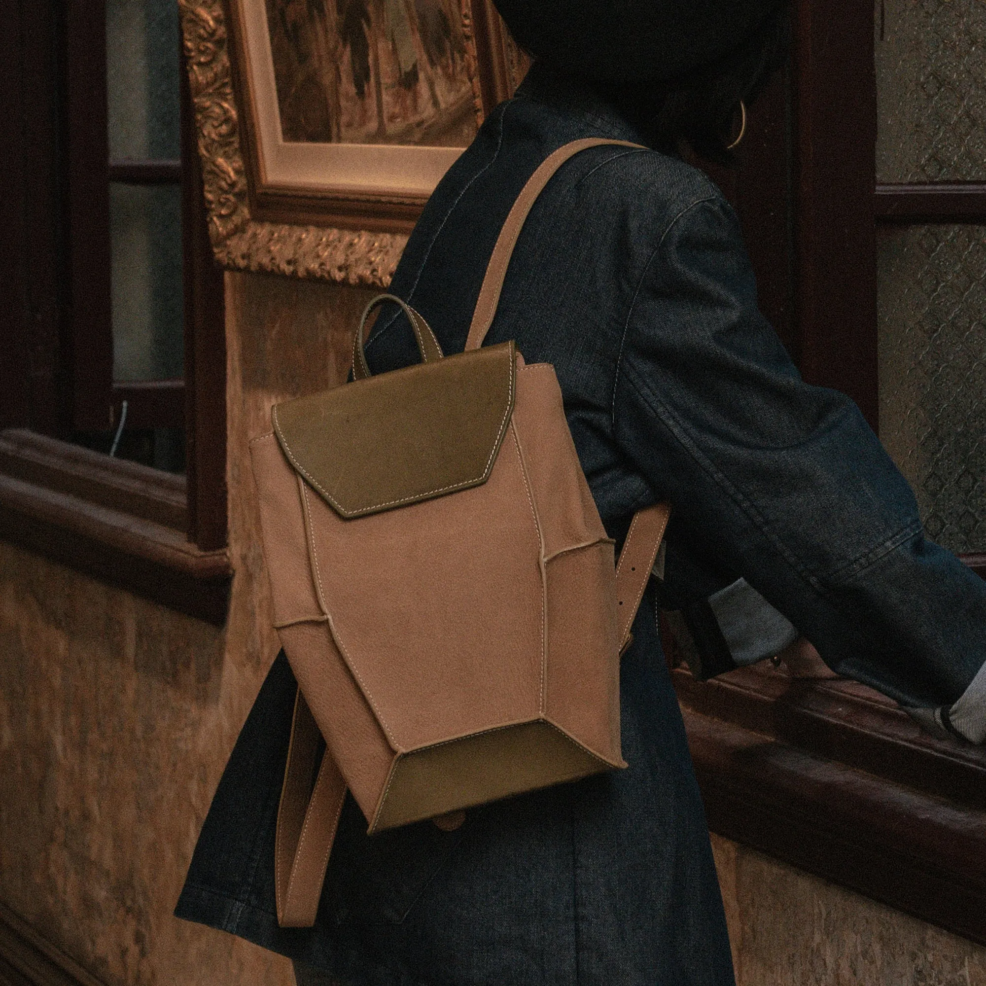 DIY Bag Kits - Original Design Niche Six-sided Backpack