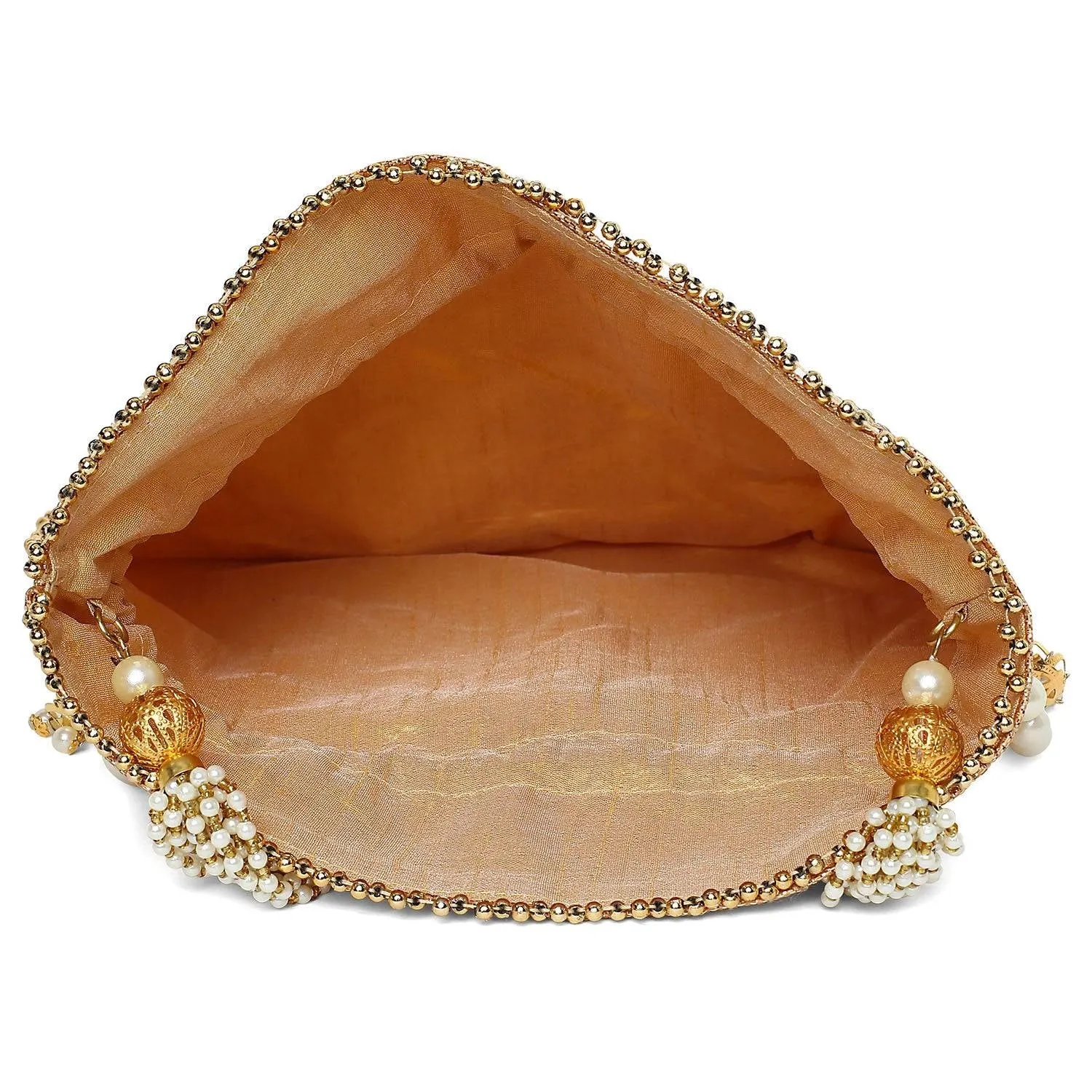 Dreamy Golden Potli Bag