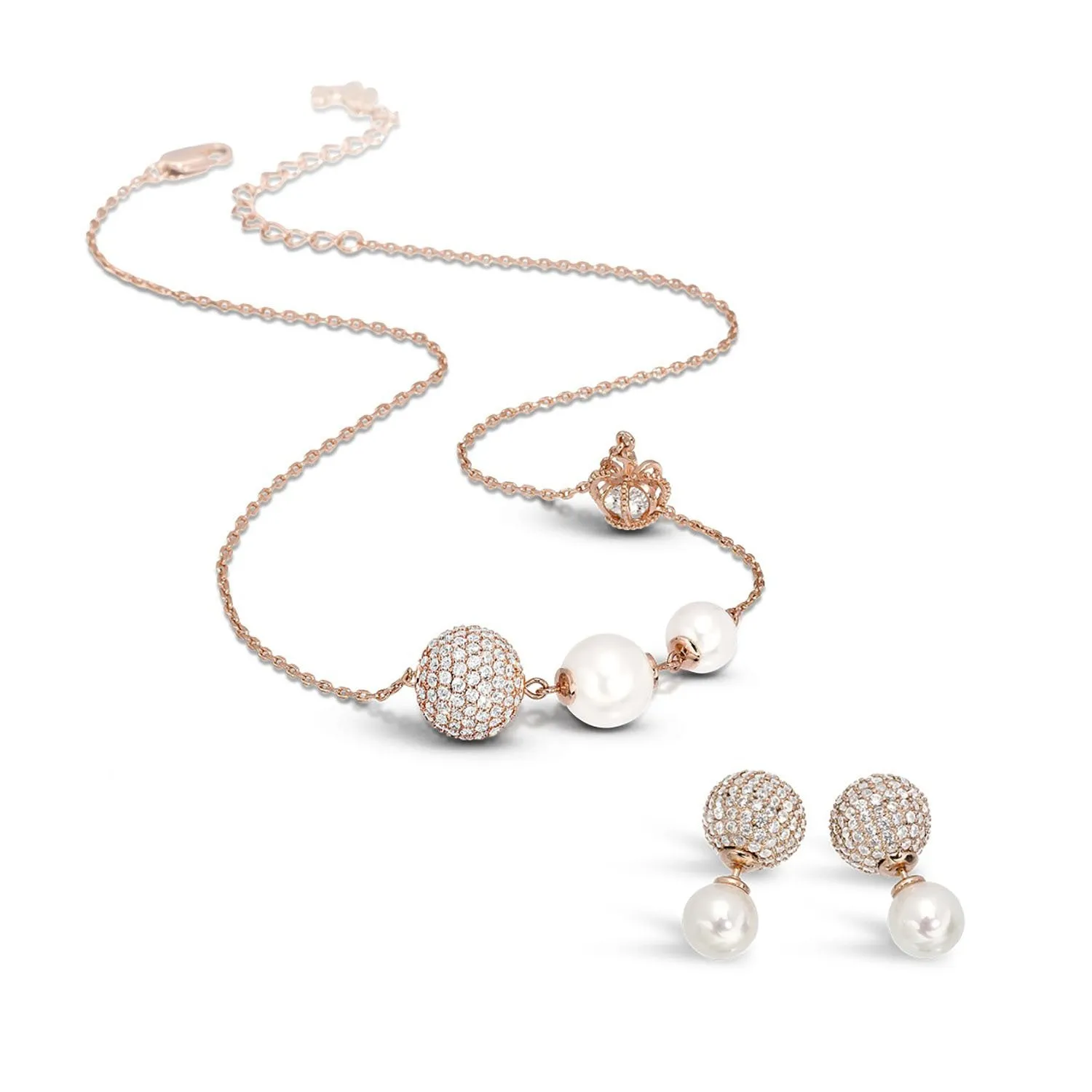 Dynasty Crown   Cinderella Jewellery Set