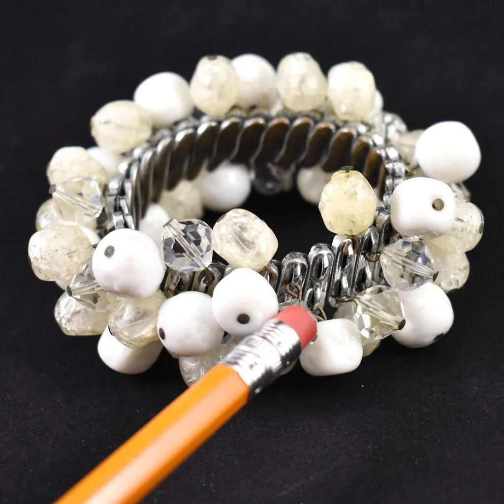 Expandable Vintage Bead Bracelet