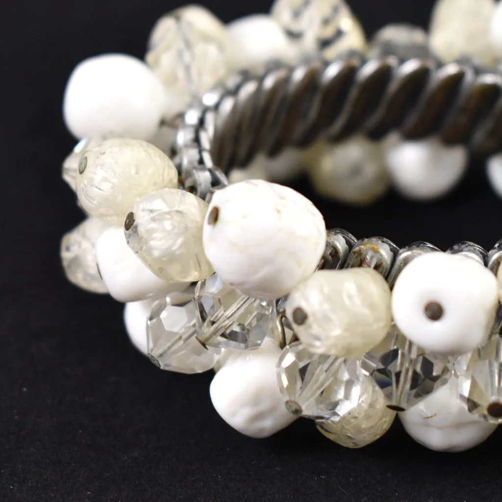 Expandable Vintage Bead Bracelet