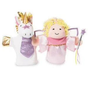 Fantasy Puppet Set - Fairy & Unicorn