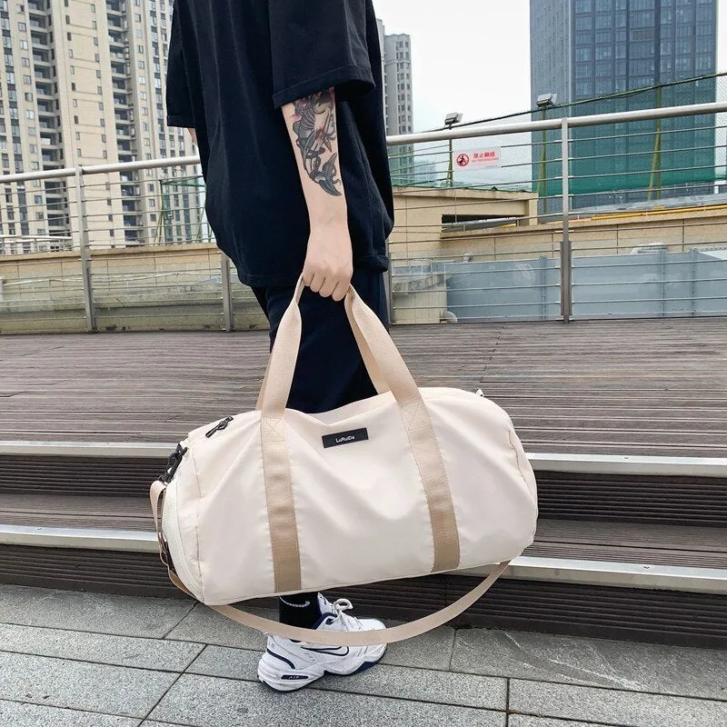 Fashion Men's Travel Bag Women's Sports Bag Nylon Waterproof Handbags Large Crossbody Bags Weekend Yoga Bags Packing Cubes 2021