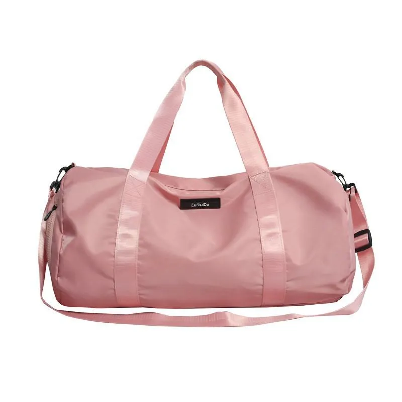 Fashion Men's Travel Bag Women's Sports Bag Nylon Waterproof Handbags Large Crossbody Bags Weekend Yoga Bags Packing Cubes 2021