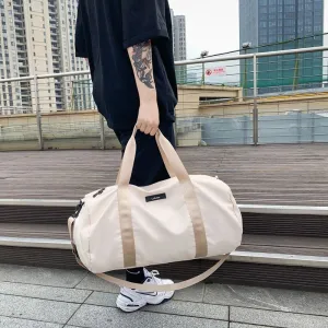 Fashion Men's Travel Bag Women's Sports Bag Nylon Waterproof Handbags Large Crossbody Bags Weekend Yoga Bags Packing Cubes 2021
