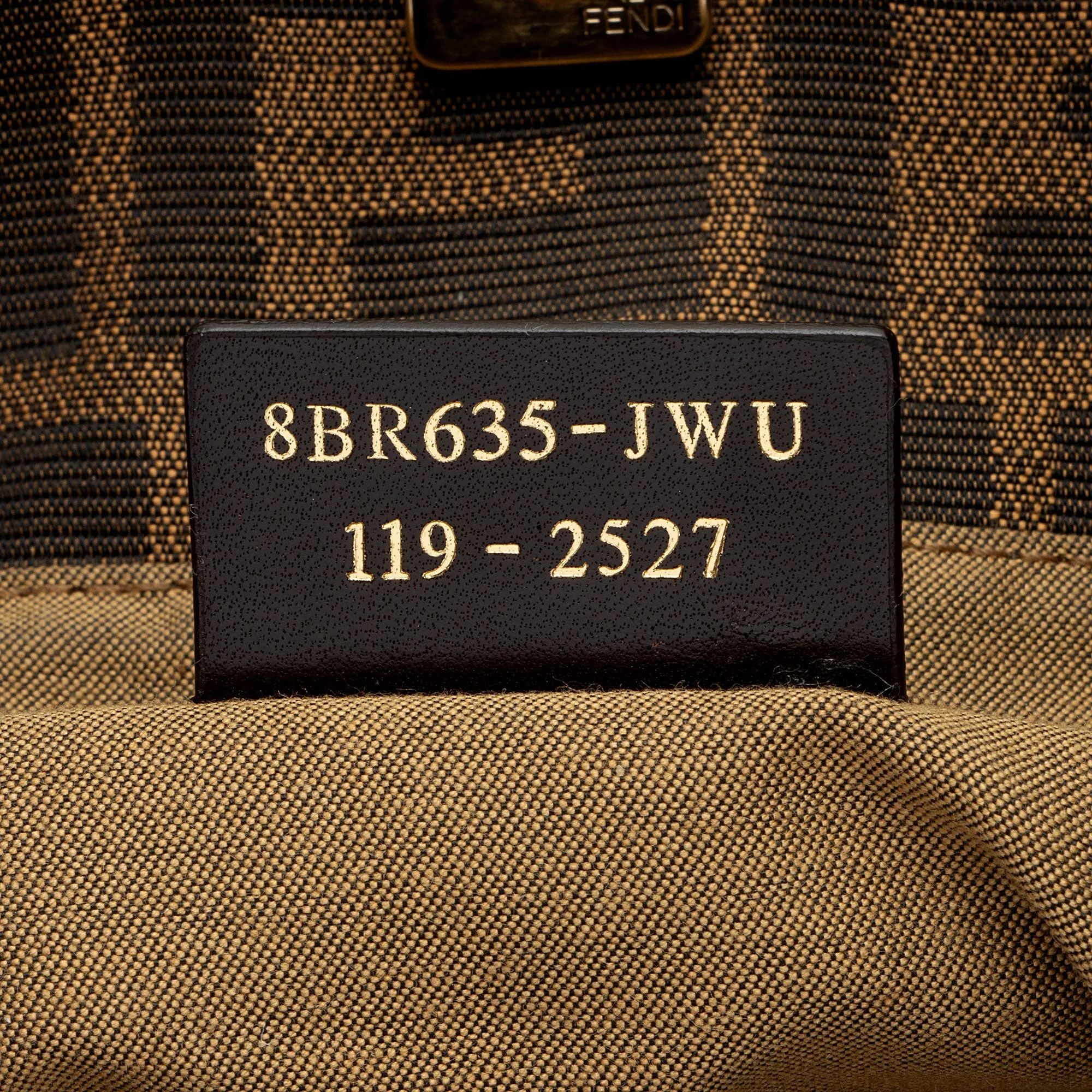 Fendi Zucca Chef Pocket Large Tote