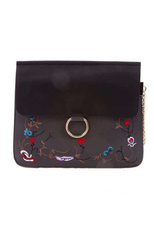 FLORAL SHOULDER BAG
