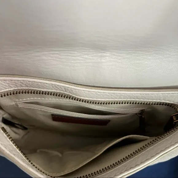 FOSSIL Harper Saddle Crossbody Pebbled Leather Bag