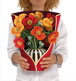 French Poppies Greeting Cards