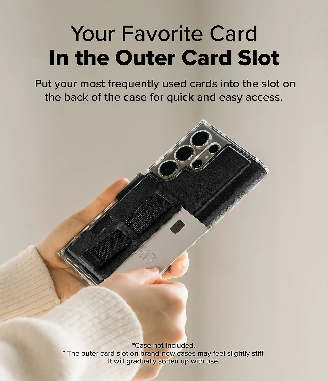 Galaxy S25 Ultra Case | Folio Grip Wallet Magnetic