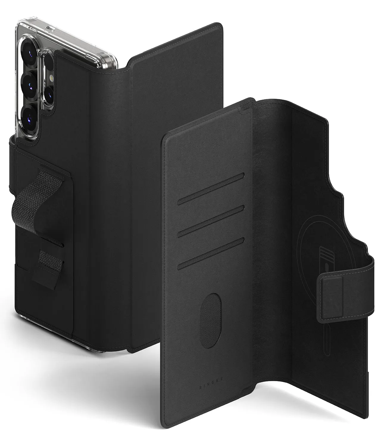 Galaxy S25 Ultra Case | Folio Grip Wallet Magnetic