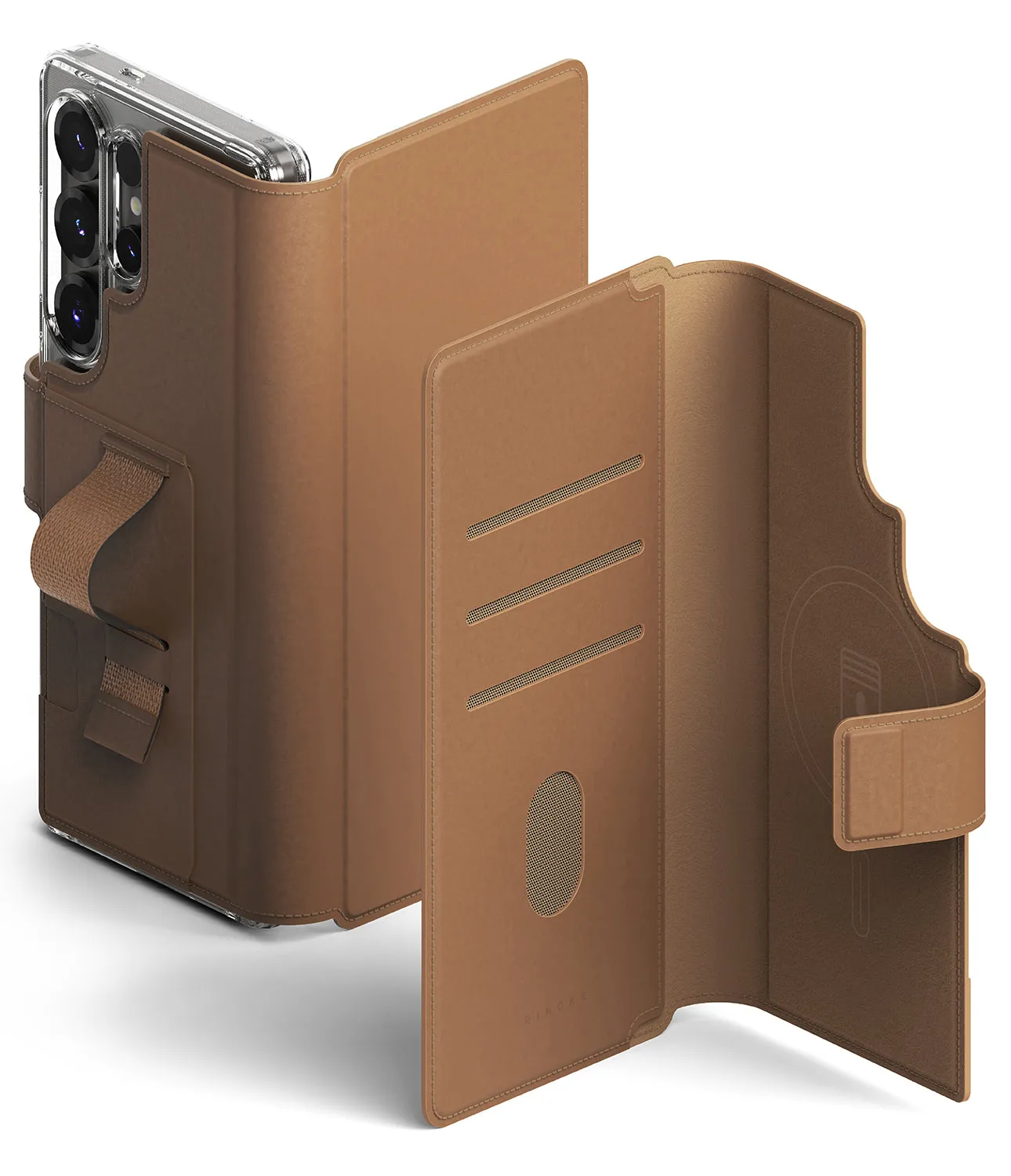 Galaxy S25 Ultra Case | Folio Grip Wallet Magnetic