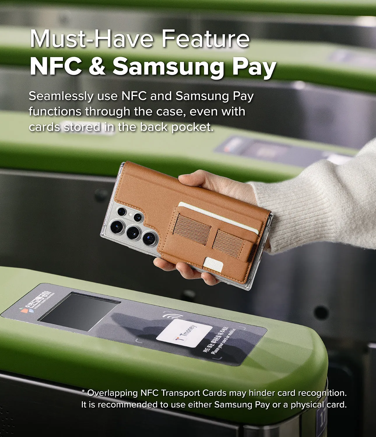 Galaxy S25 Ultra Case | Folio Grip Wallet Magnetic
