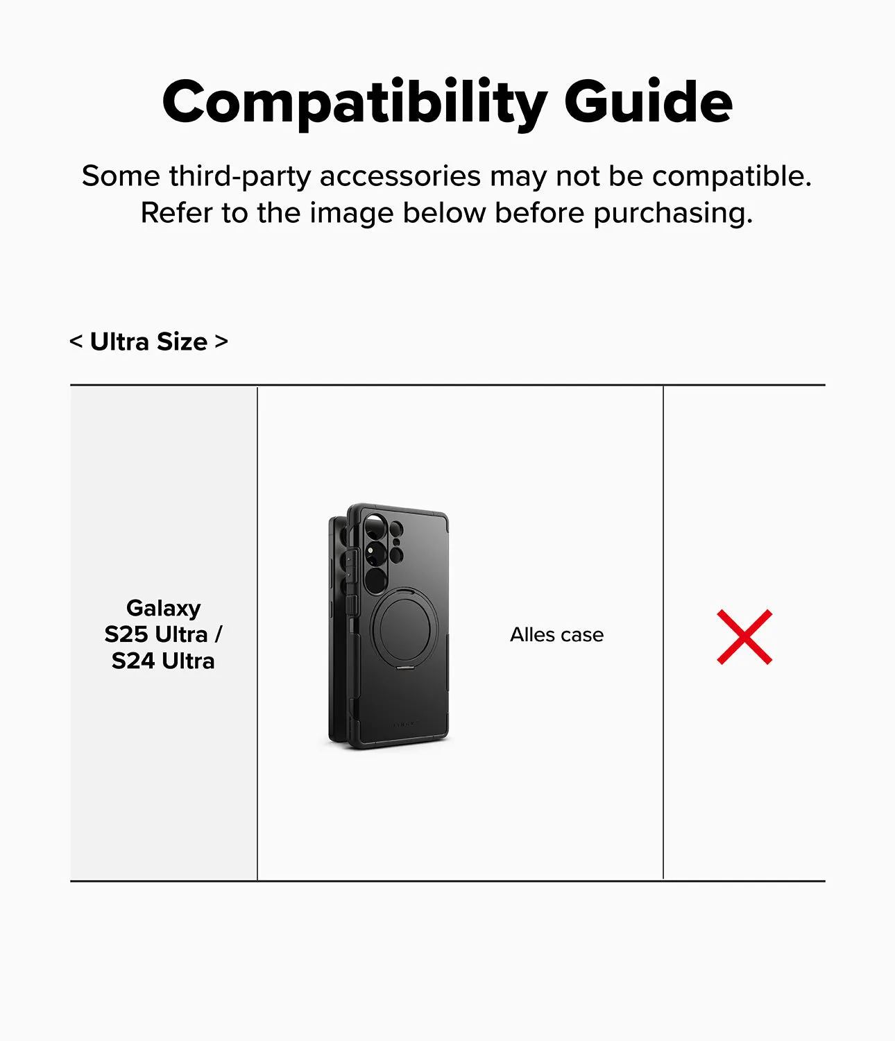 Galaxy S25 Ultra Case | Folio Grip Wallet Magnetic