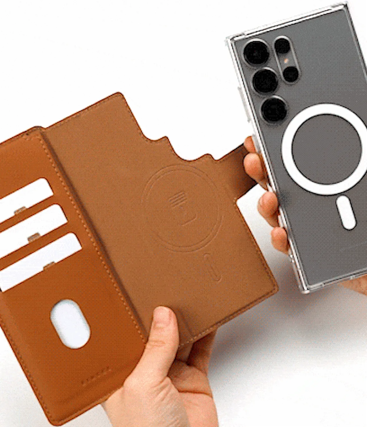 Galaxy S25 Ultra Case | Folio Grip Wallet Magnetic