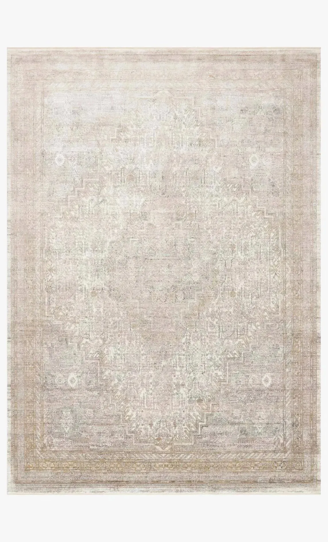 Gemma GEM-01 Sand/Ivory Rug