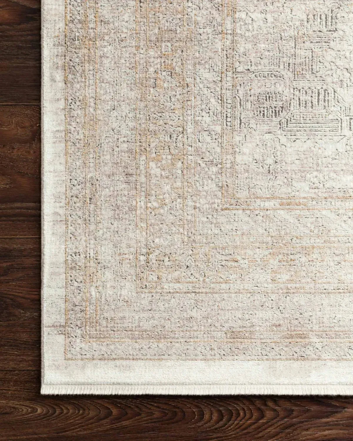 Gemma GEM-01 Sand/Ivory Rug