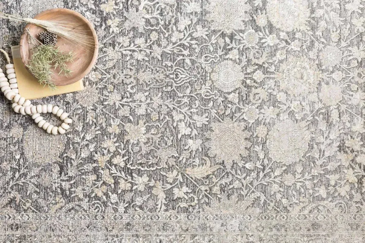 Gemma GEM-02 Charcoal/Sand Rug