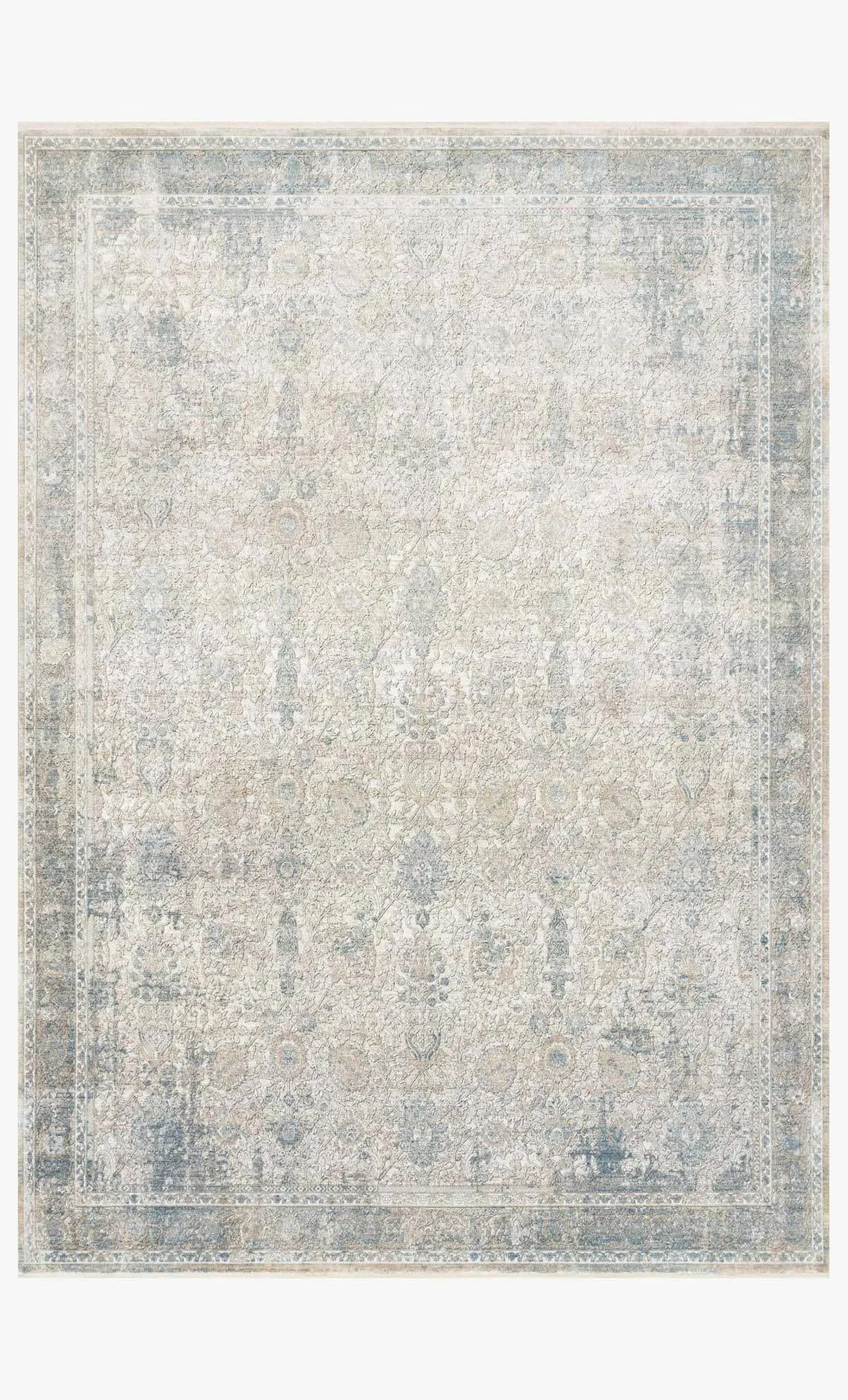 Gemma GEM-02 Sky/Ivory Rug